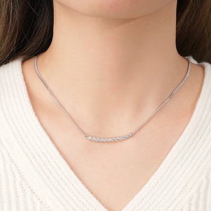 MOISSANITE DIAMOND NECKLACE