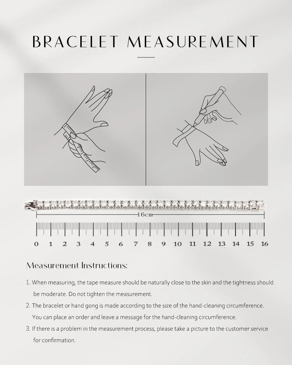 MOISSANITE DIAMOND TENNIS BRACELET