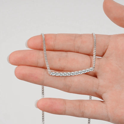 MOISSANITE DIAMOND NECKLACE