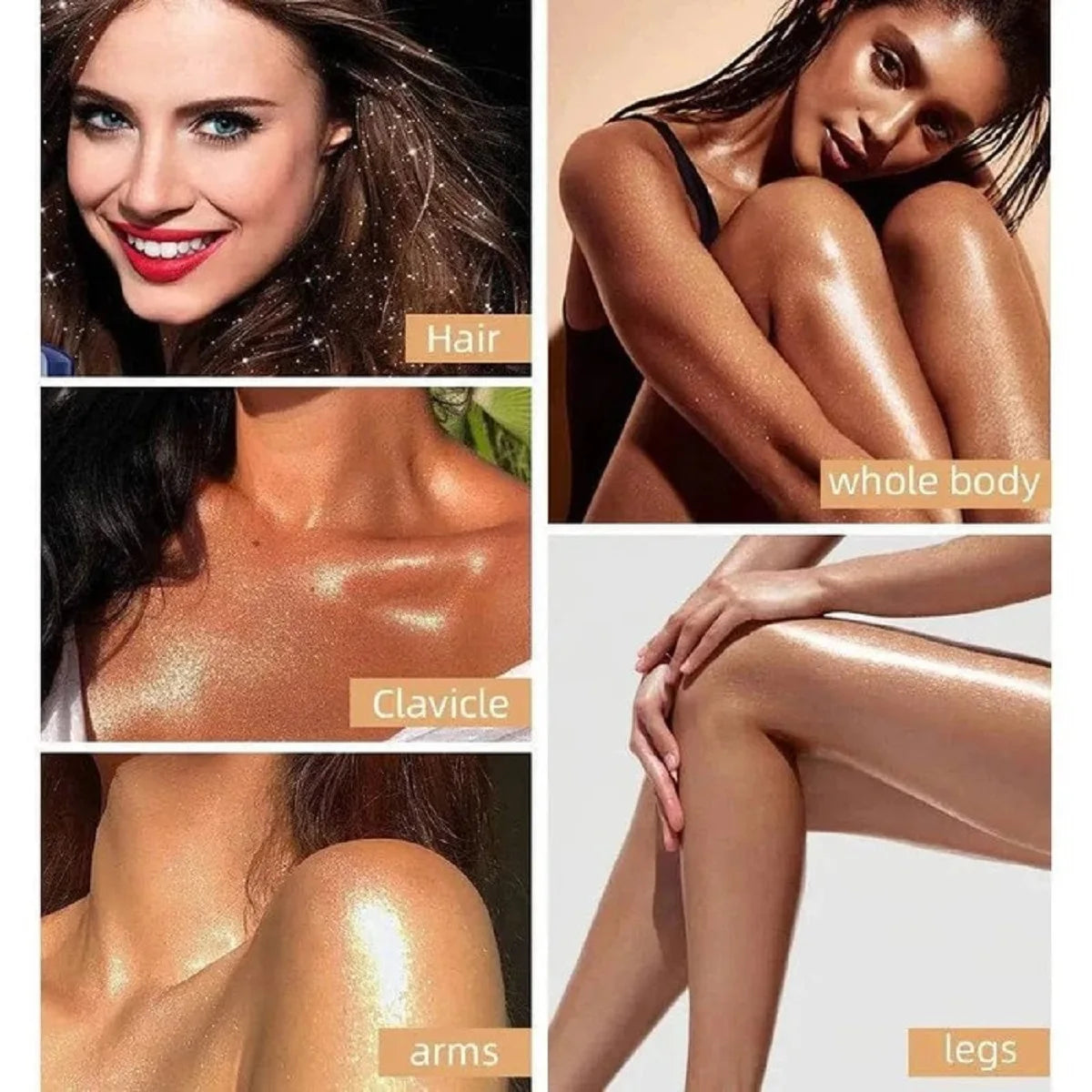 FOCALLURE GLITTER BRONZERS HIGHLIGHTER
