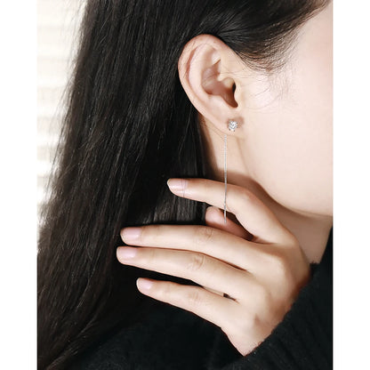 MOISSANITE DIAMOND WOMEN EARRING
