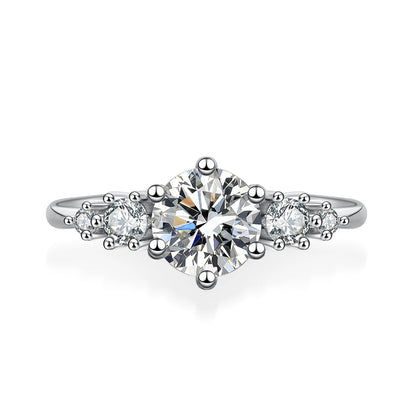 MOISSANITE DIAMOND WOMEN ENGAGEMENT RING