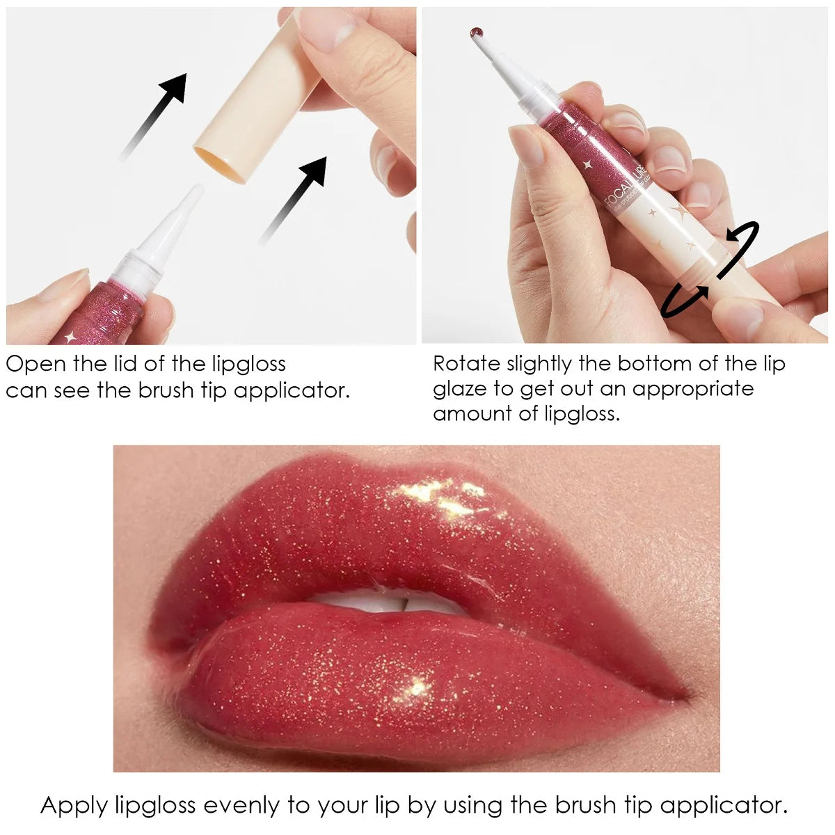 FOCALLURE DIAMOND LIP GLOSS