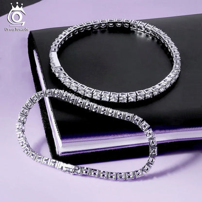 ORSA TENNIS 925 STERLING SILVER BRACELET