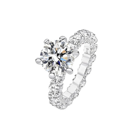 MOISSANITE DIAMOND WOMEN ENGAGEMENT RING