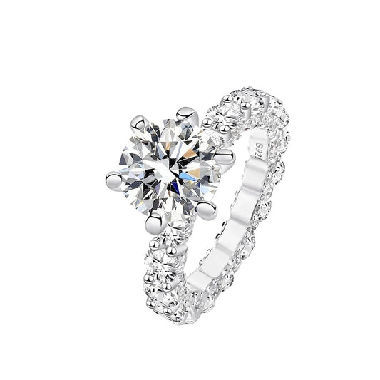 MOISSANITE DIAMOND WOMEN ENGAGEMENT RING