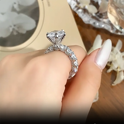 MOISSANITE DIAMOND WOMEN ENGAGEMENT RING