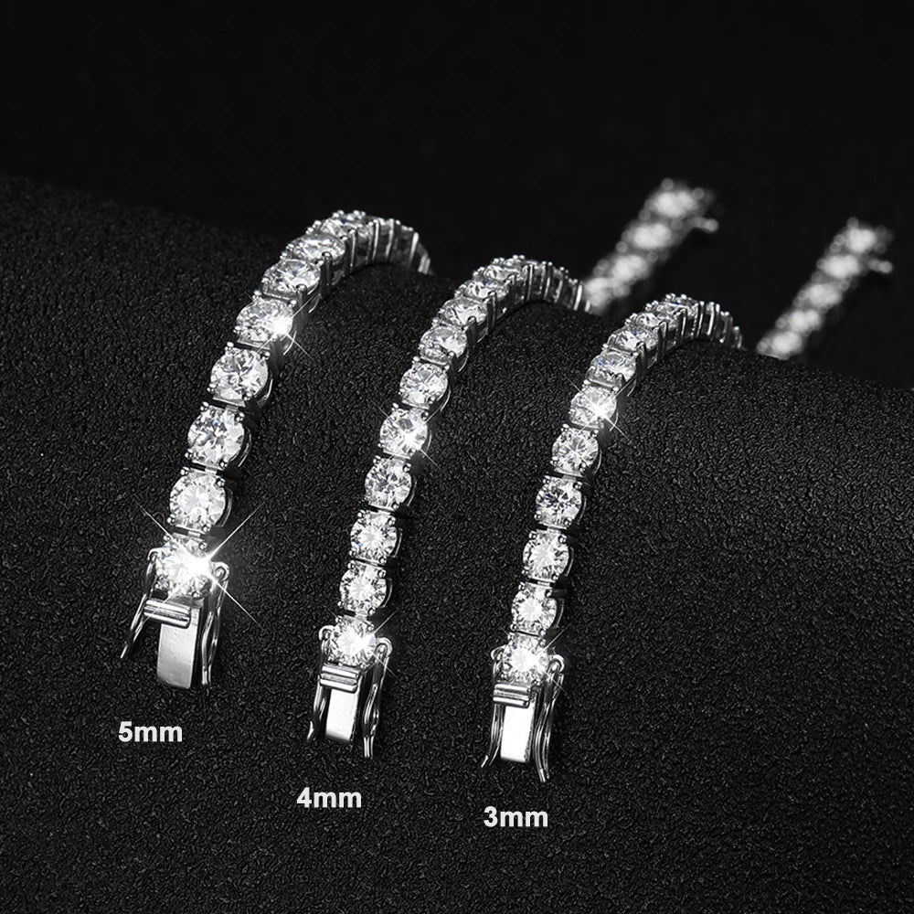 MOISSANITE DIAMOND TENNIS BRACELET FOR WOMEN