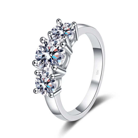 MOISSANITE DIAMOND WOMEN ENGAGEMENT RING