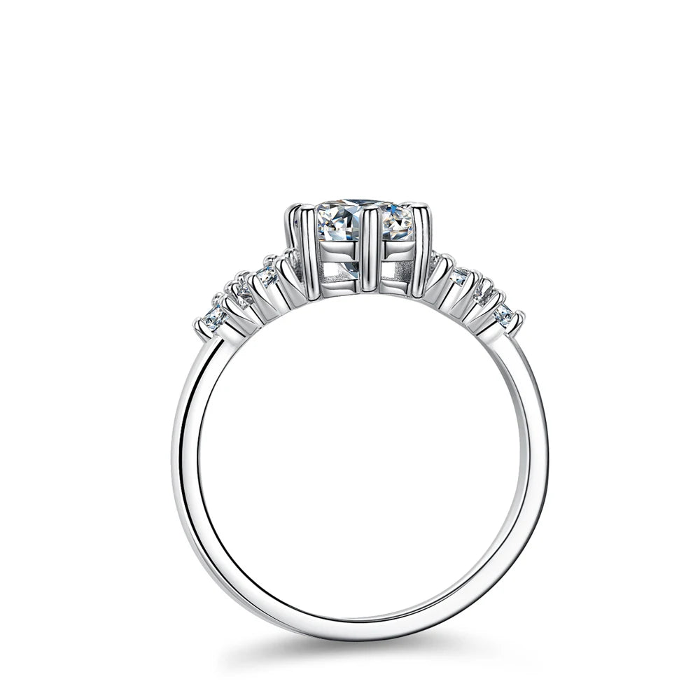 MOISSANITE DIAMOND WOMEN ENGAGEMENT RING