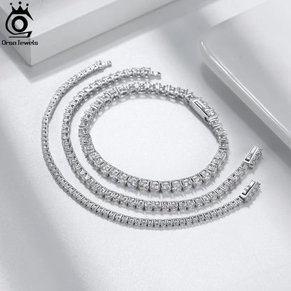 ORSA TENNIS 925 STERLING SILVER BRACELET