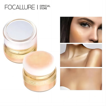 FOCALLURE GLITTER BRONZERS HIGHLIGHTER