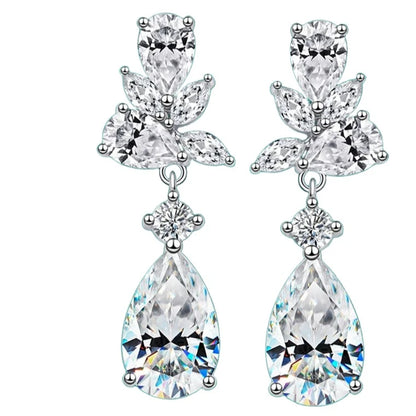 MOISSANITE DIAMOND WOMEN EARRING