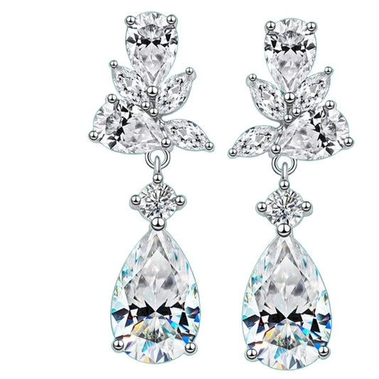 MOISSANITE DIAMOND WOMEN EARRING