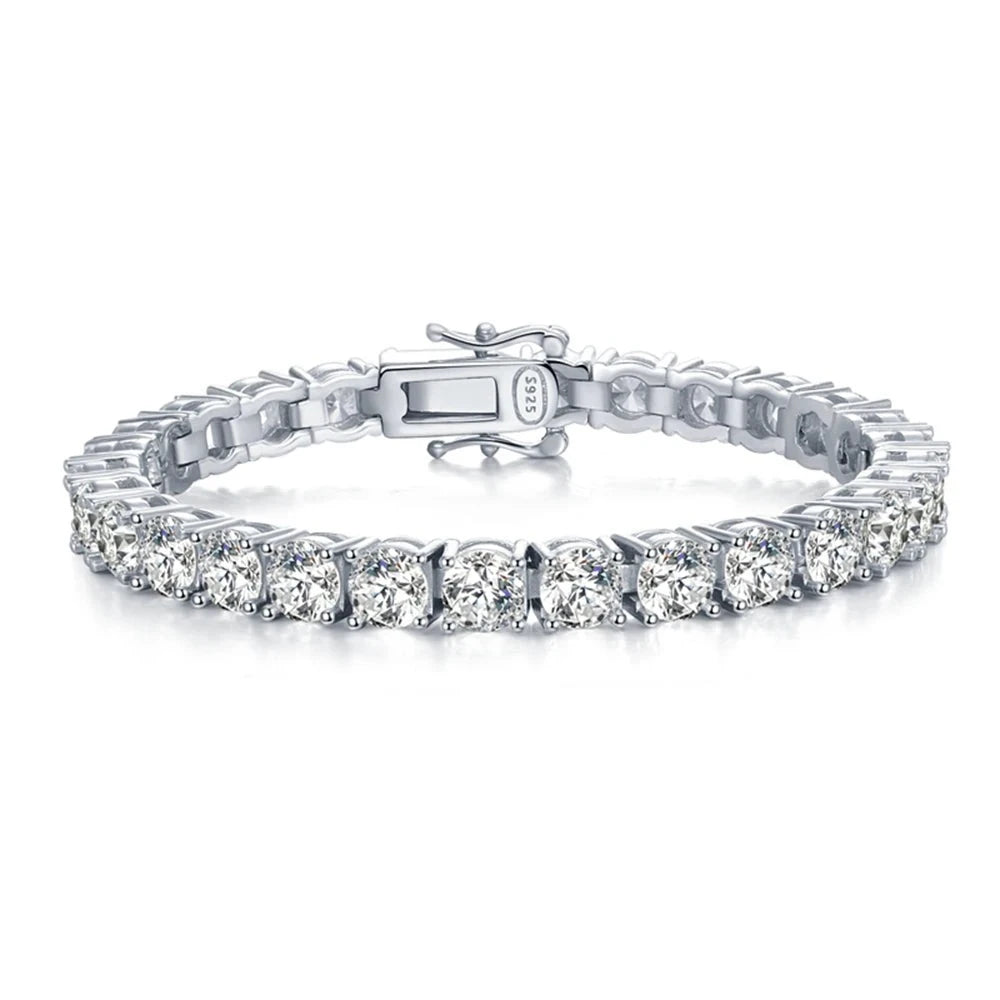 MOISSANITE DIAMOND TENNIS BRACELET FOR WOMEN