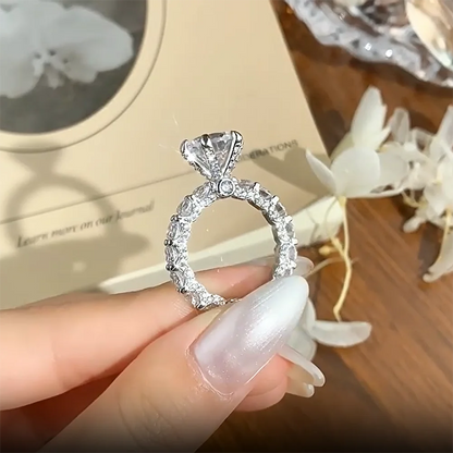 MOISSANITE DIAMOND WOMEN ENGAGEMENT RING