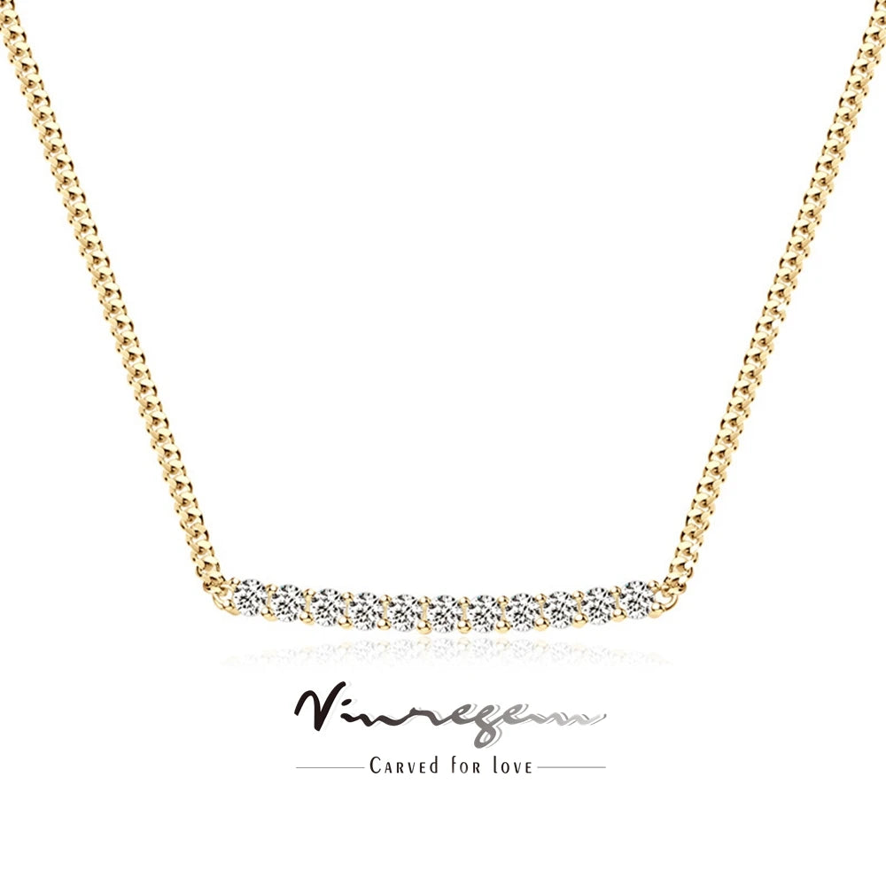 MOISSANITE DIAMOND NECKLACE
