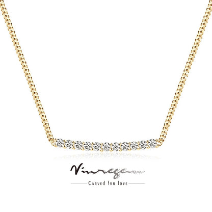 MOISSANITE DIAMOND NECKLACE