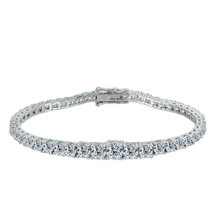 MOISSANITE DIAMOND TENNIS BRACELET FOR WOMEN