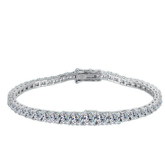 MOISSANITE DIAMOND TENNIS BRACELET FOR WOMEN